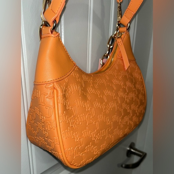 Juicy Couture Apricot Crush “Can’t Tame Her” Shoulder Bag, NWT - Picture 13 of 16
